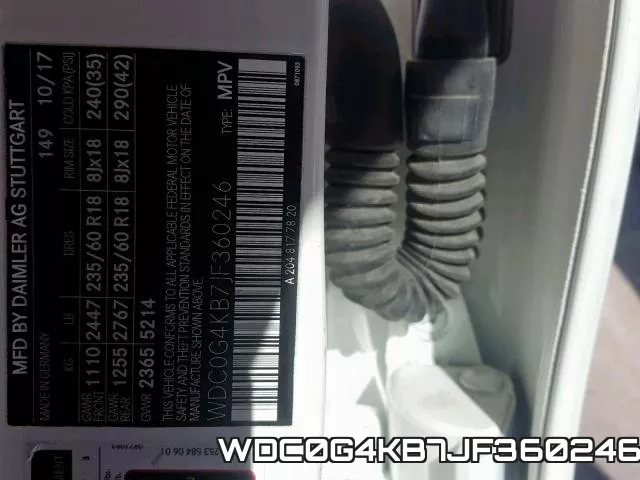 WDC0G4KB7JF360246 фото 2