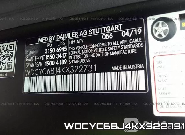 WDCYC6BJ4KX322731 фото 10