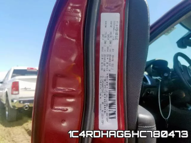 1C4RDHAG6HC780473 фото 2