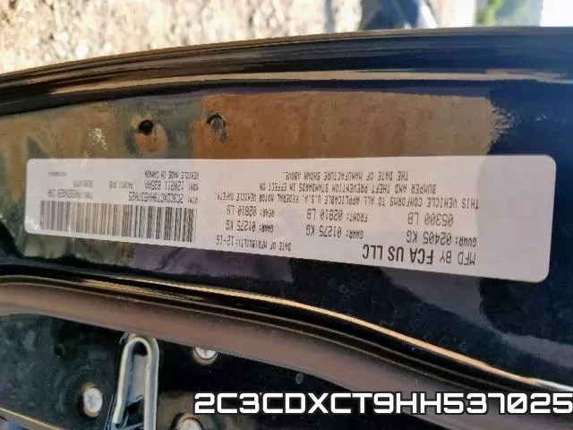 2C3CDXCT9HH537025 фото 2