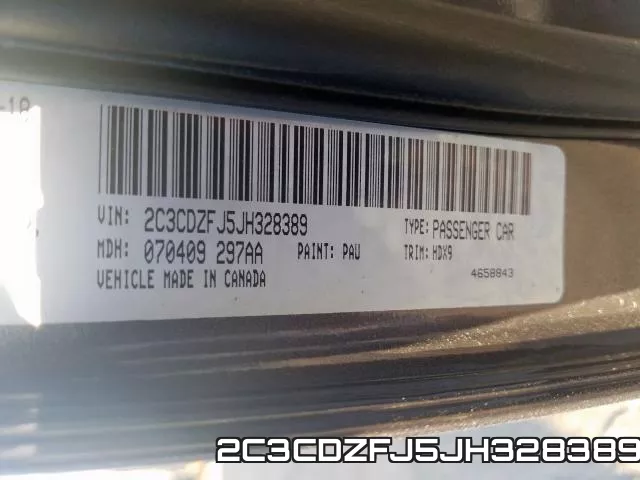 2C3CDZFJ5JH328389 фото 2