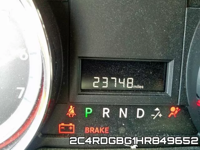 2C4RDGBG1HR849652 фото 9