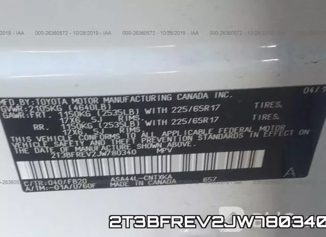 2T3BFREV2JW780340 фото 10
