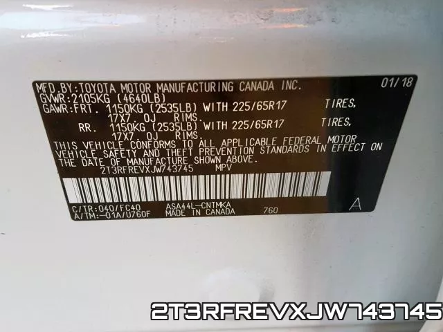 2T3RFREVXJW743745 фото 2