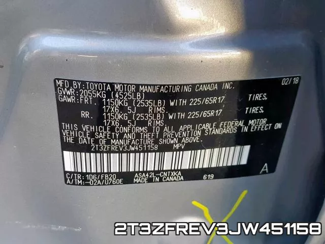 2T3ZFREV3JW451158 фото 2