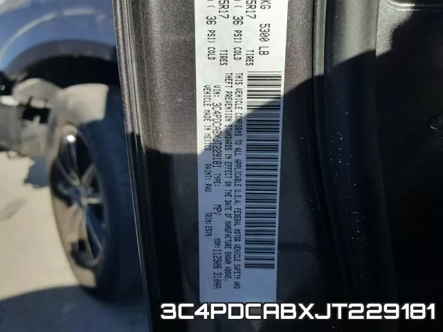 3C4PDCABXJT229181 фото 2