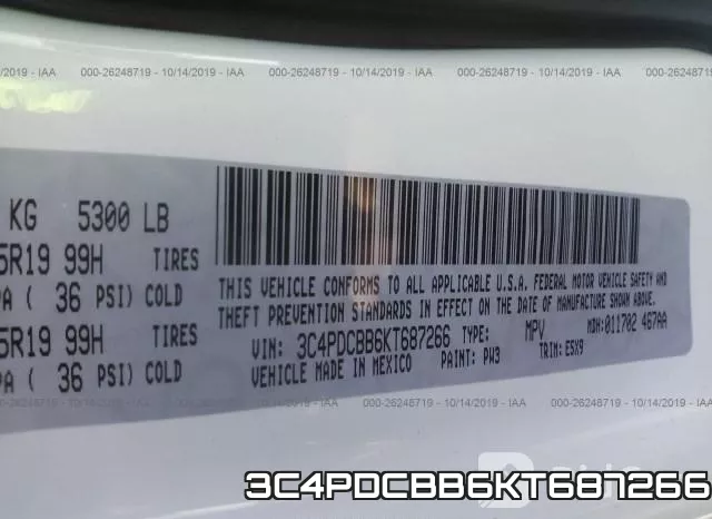 3C4PDCBB6KT687266 фото 10