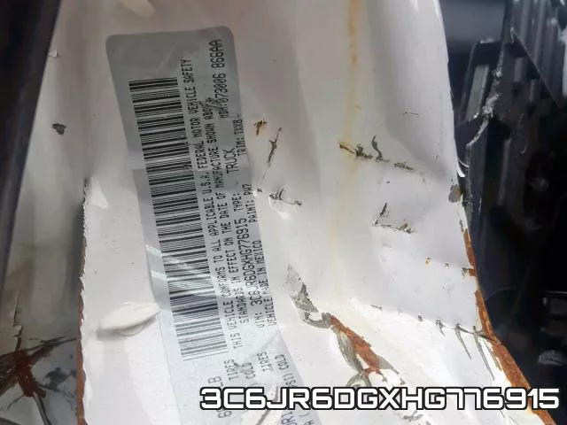 3C6JR6DGXHG776915 фото 2