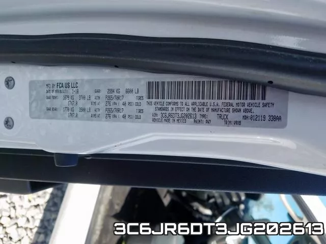 3C6JR6DT3JG202613 фото 2