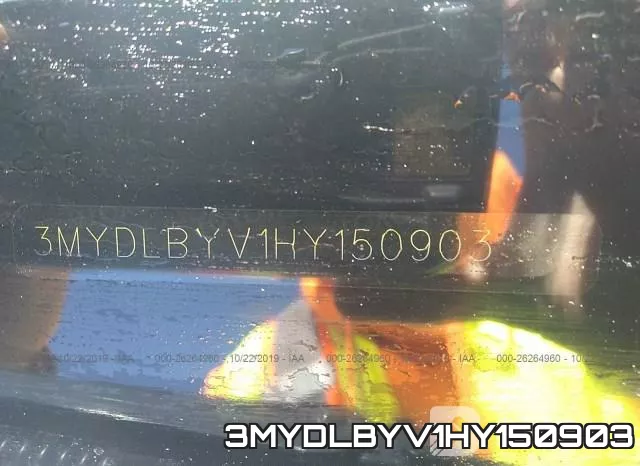 3MYDLBYV1HY150903 фото 10