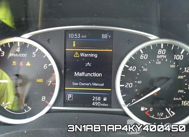 3N1AB7AP4KY400450 фото 8