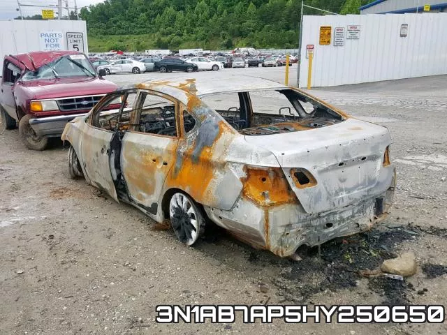 3N1AB7AP5HY250650 фото 4