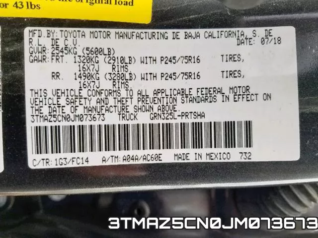 3TMAZ5CN0JM073673 фото 2