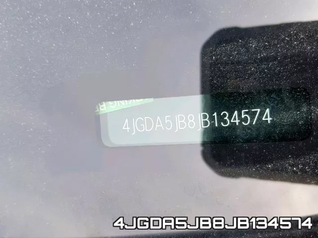 4JGDA5JB8JB134574 фото 2