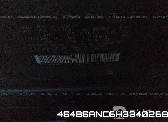 4S4BSANC6H3340268 фото 9