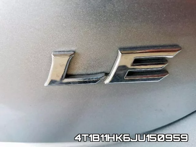 4T1B11HK6JU150959 фото 10
