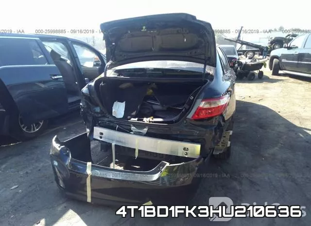 4T1BD1FK3HU210636 фото 7