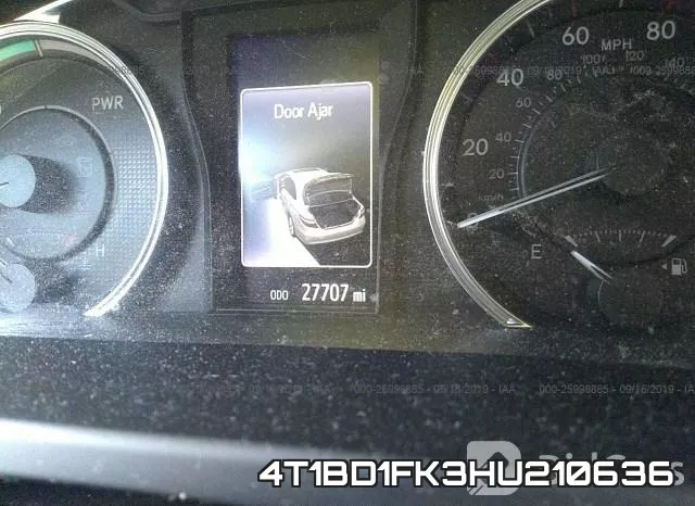 4T1BD1FK3HU210636 фото 8