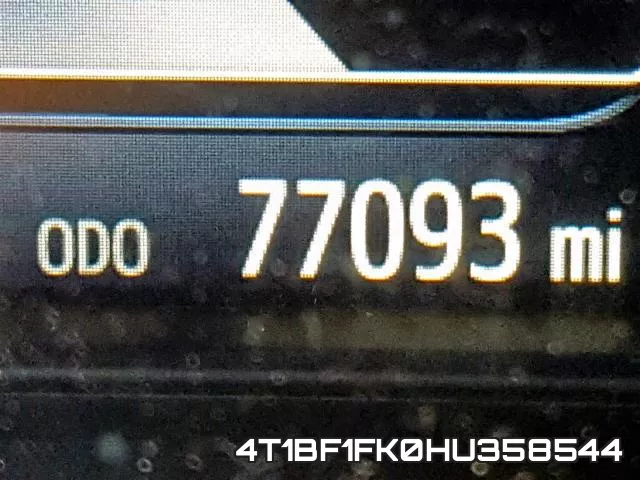 4T1BF1FK0HU358544 фото 9