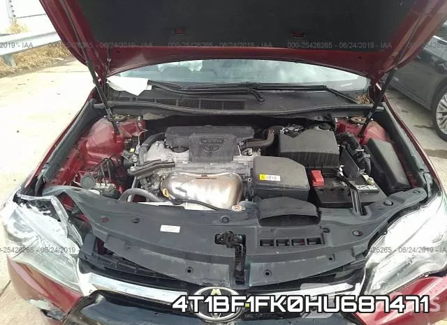 4T1BF1FK0HU687471 фото 2