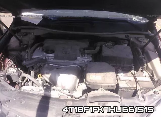 4T1BF1FK7HU661515 фото 2
