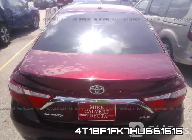 4T1BF1FK7HU661515 фото 7