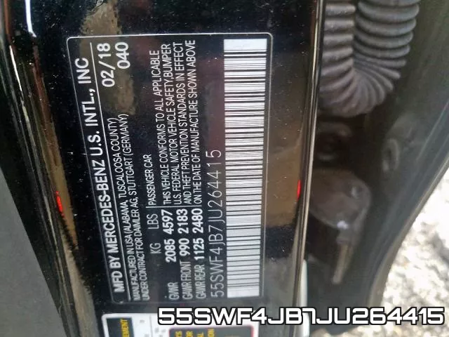 55SWF4JB7JU264415 фото 2
