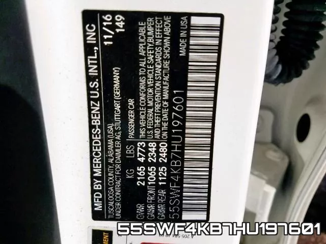 55SWF4KB7HU197601 фото 2