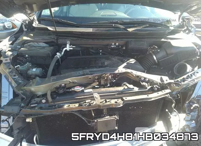 5FRYD4H81HB034873 фото 2