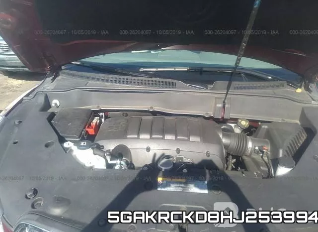 5GAKRCKD8HJ253994 фото 2