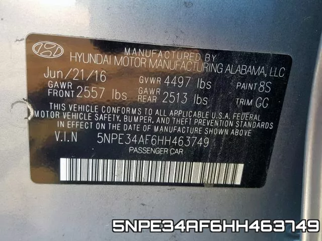 5NPE34AF6HH463749 фото 2