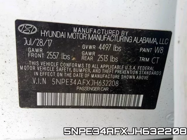5NPE34AFXJH632208 фото 2