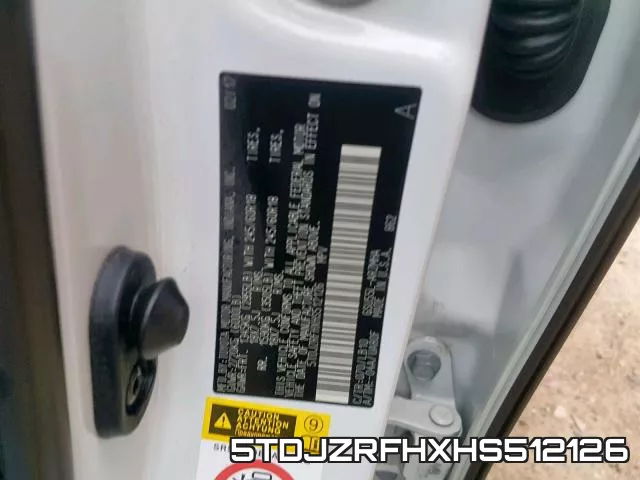 5TDJZRFHXHS512126 фото 2