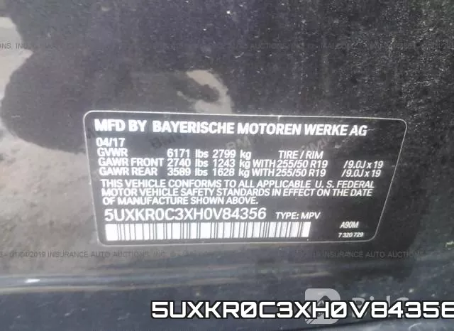 5UXKR0C3XH0V84356 фото 10