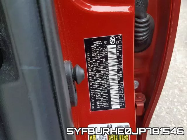 5YFBURHE0JP781546 фото 2