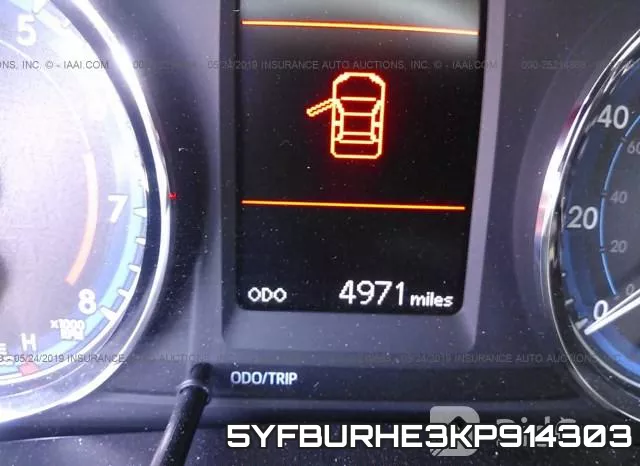 5YFBURHE3KP914303 фото 8