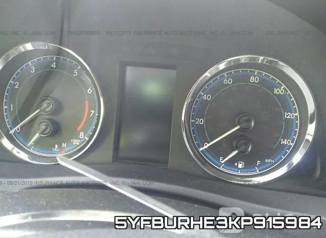 5YFBURHE3KP915984 фото 8