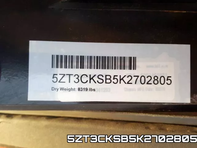 5ZT3CKSB5K2702805 фото 2