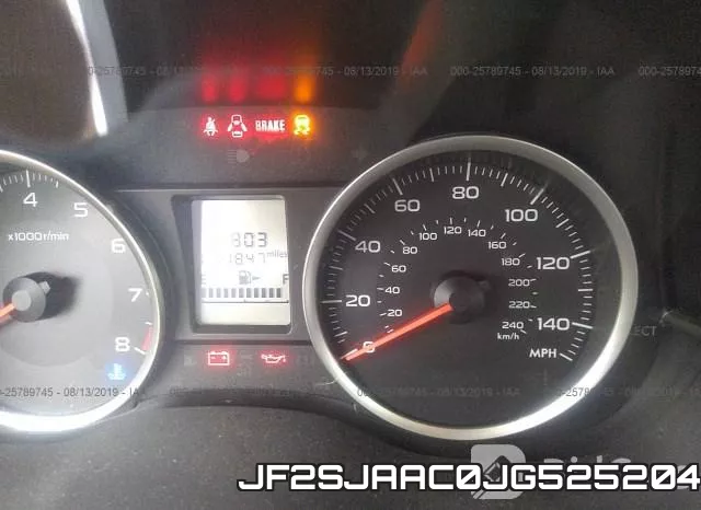 JF2SJAAC0JG525204 фото 8