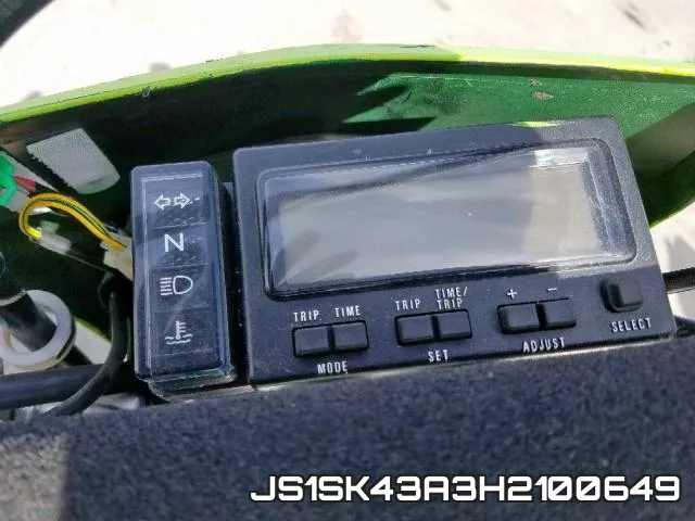 JS1SK43A3H2100649 фото 9