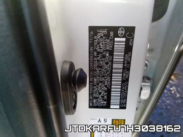 JTDKARFU7H3038162 фото 2