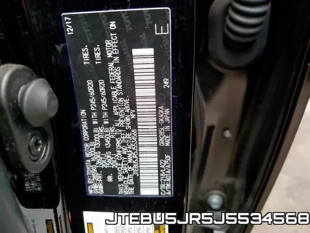 JTEBU5JR5J5534568 фото 2