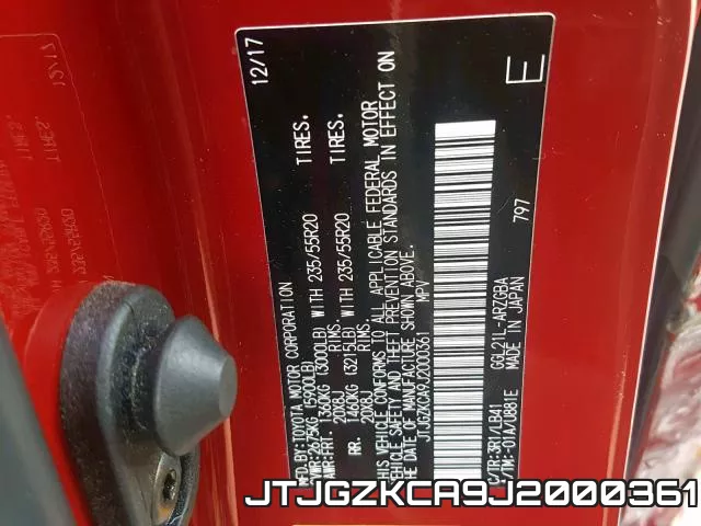 JTJGZKCA9J2000361 фото 2