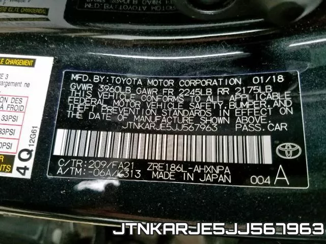 JTNKARJE5JJ567963 фото 2