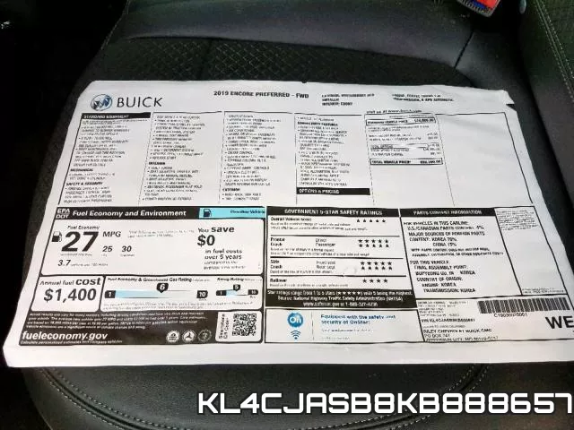 KL4CJASB8KB888657 фото 10