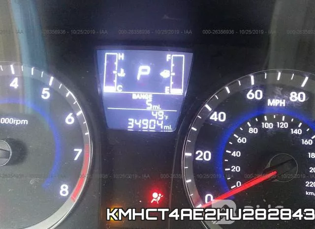 KMHCT4AE2HU282843 фото 8