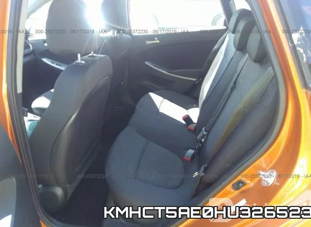 KMHCT5AE0HU326523 фото 9