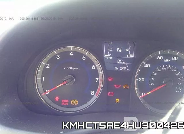 KMHCT5AE4HU300426 фото 8