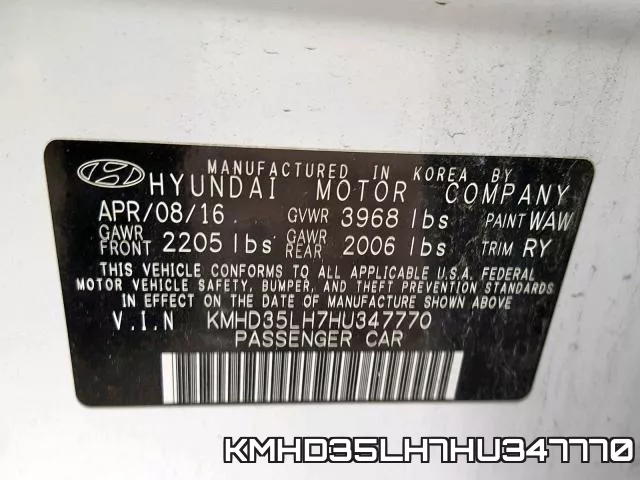 KMHD35LH7HU347770 фото 2