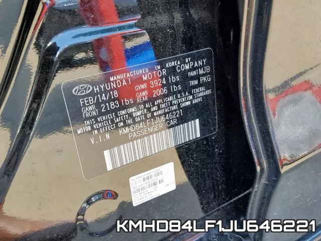KMHD84LF1JU646221 фото 2